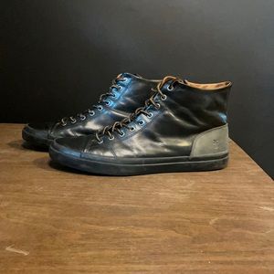 Frye Leather Midlace Hi-top Sneakers